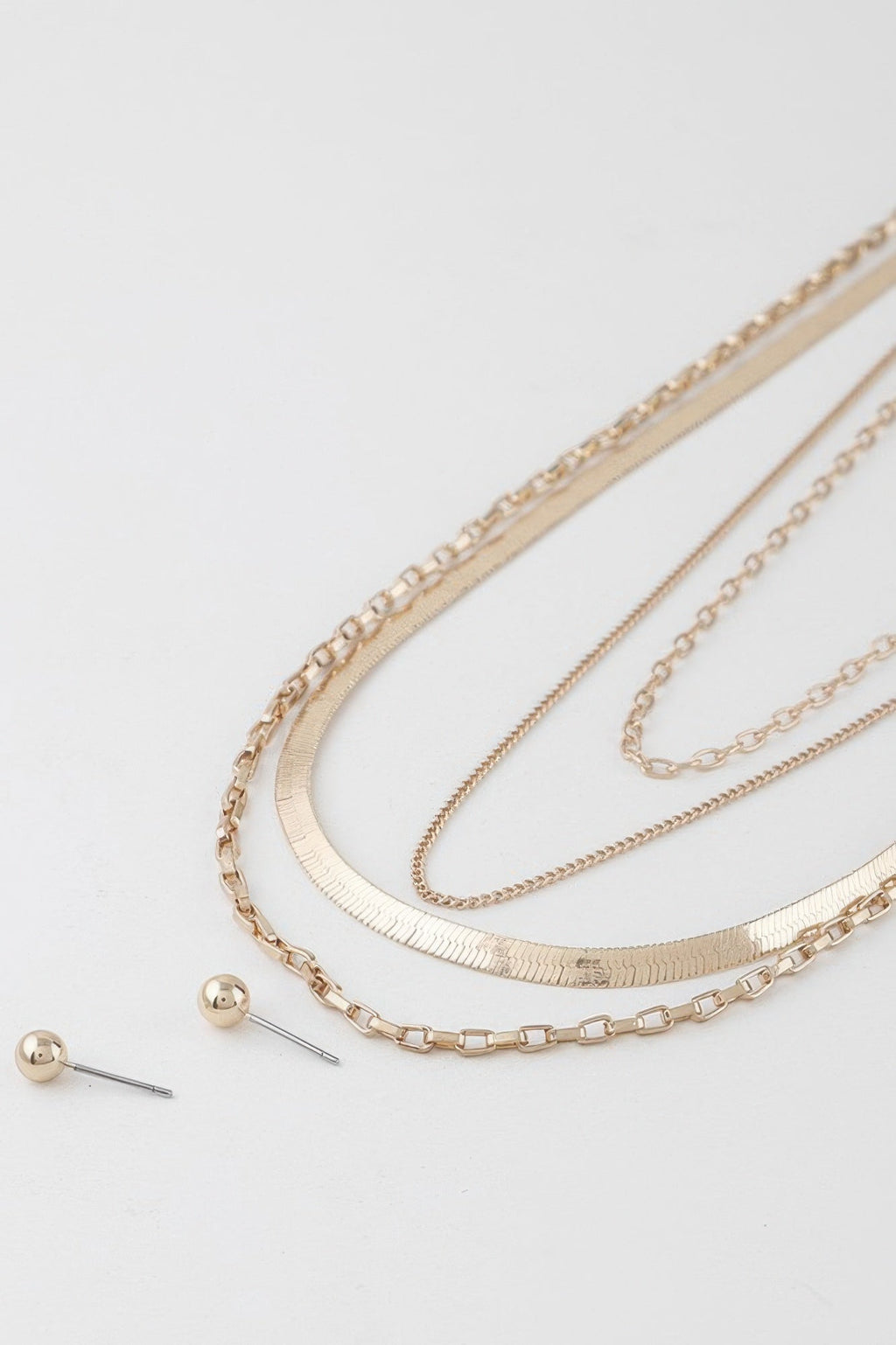 Multi Snake Chain Necklace