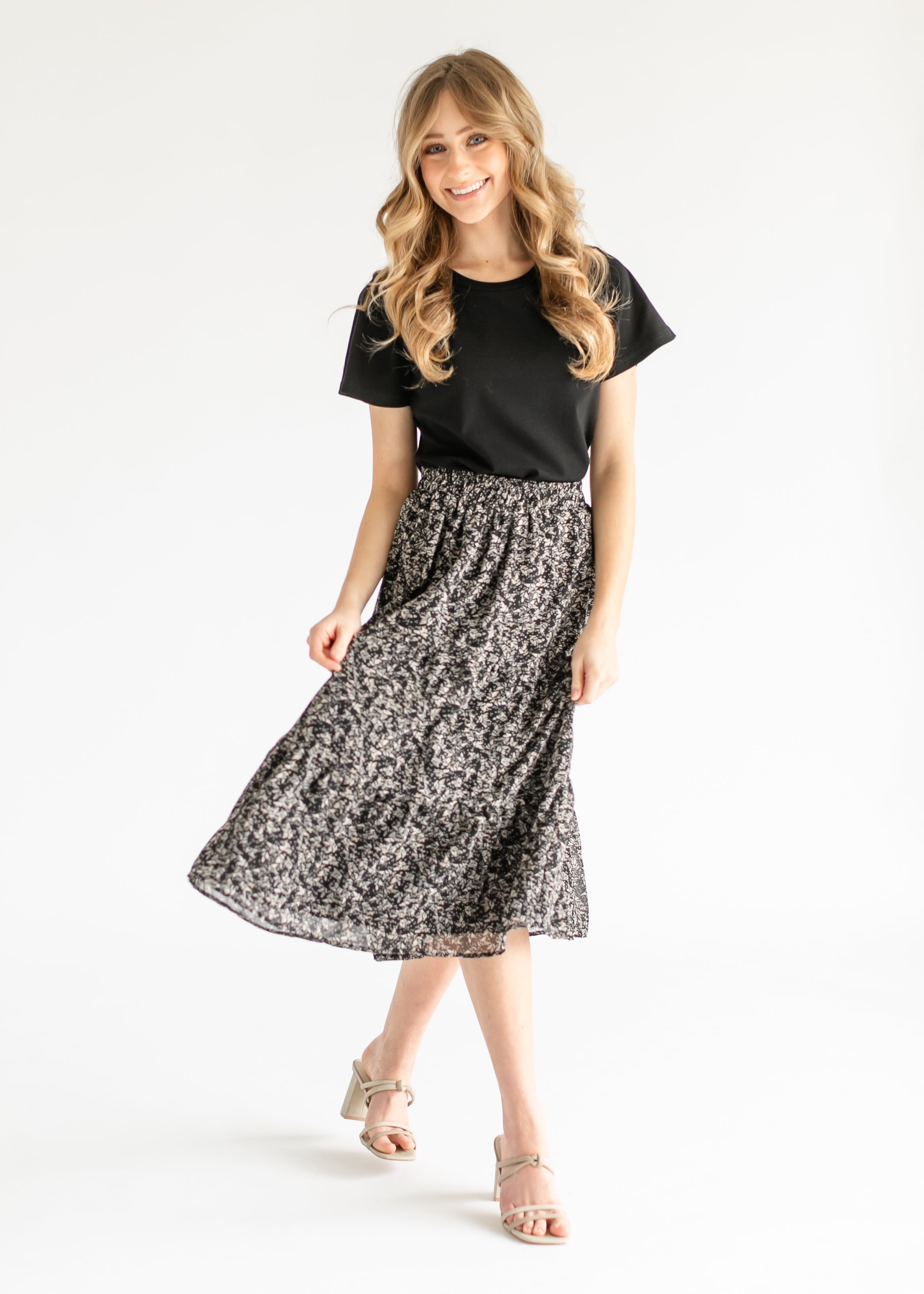 No Cling Premium Black Biker Shorts